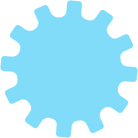 services blue wheel