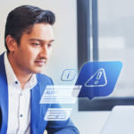 Person witnessing fraud alerts